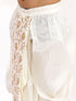 Vastramay Boy's Cream Silk Blend Embroidered Dhoti