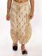 Vastramay Boy's Golden Silk Blend Embroidered Dhoti