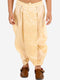 Vastramay Boy's Gold Silk Blend Embroidered Dhoti