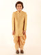 Vastramay Boys Beige Indo Western Set