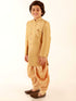 Vastramay Boys Beige Indo Western Set