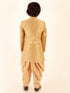 Vastramay Boys Beige Indo Western Set