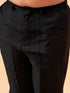 Vastramay Boy's Navy Blue Glitter Indo Western Sherwani Set