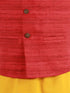 Vastramay Boys Maroon Matka Silk Blend Nehru Jacket