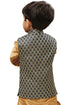 JBN CREATION Boys' Black Silk Blend Nehru Jackets