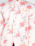 Vastramay Floral Printed Peach Bandhgala Prince Coat Jodhpuri