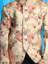 Vastramay Boy's Beige Printed Jodhpuri