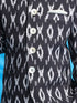 Vastramay Boy's Black Ikkat Print Traditional Jodhpuri