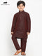 Vastramay Boys Silk Blend Kurta and Pyjama Set