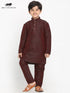 Vastramay Boys Silk Blend Kurta and Pyjama Set