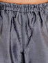Vastramay Boys Grey Layered Asymmetric Kurta with Pyjama