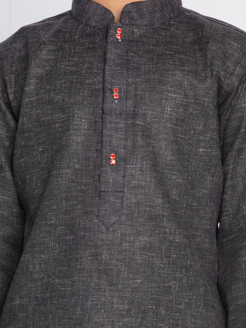 Vastramay Boys' Black Kurta