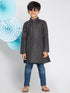 Vastramay Boys' Black Kurta