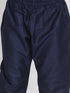 Vastramay Boys' Lavender And Navy Blue Jacquard Kurta Pyjama Set