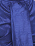 Vastramay Boys' White And Blue Kurta And Dhoti Set