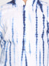 Vastramay Boys' Blue And White Tie- Dye Kurta