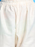 Vastramay Boys' White Mirror Kurta Pyjama Set