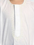 Vastramay Boys' White Kurta And White Pyjama Set