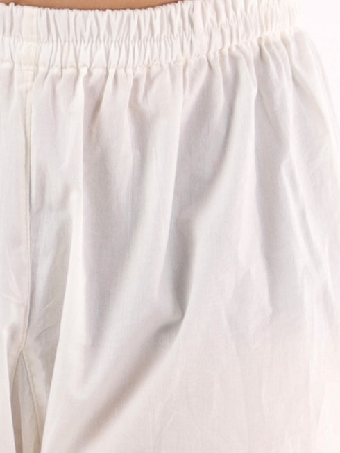Vastramay Boys' White Kurta And White Pyjama Set