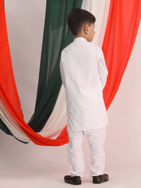 Vastramay Boy's Republic Day Special Kurta Pyjama Set