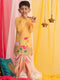 Vastramay Boys' Yellow Krishna Kurta And Dhoti Set