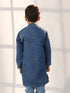 Vastramay Boy's Blue Kurta