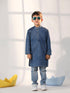 Vastramay Boy's Blue Kurta