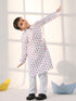 Vastramay Boy's White Kurta