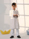 Vastramay Boy's White Kurta