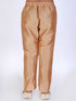 Vastramay Boys Rose Gold Solid Relax-Fit Pyjama