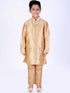 Vastramay Boys Rose Gold Solid Relax-Fit Pyjama