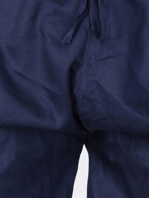 Vastramay Boys' Blue Cotton Pathani