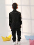 Vastramay Boy's Black Ethnic Shirt