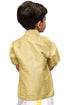 Vastramay Boys Gold Opaque Ethnic Shirt