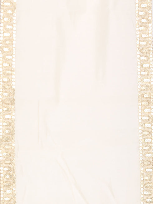 Vastramay Boys Pink & Gold-Colored Woven-Design Brocade Slim Fit Sherwani Set With Cream Colour Dupatta