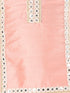 Vastramay Pink Color Viscose Kurta Pyjama Siblings Set