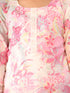 Vastramay Girls' Pink Printed Kurta
