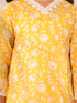 Vastramay Girls' Yellow Only Kurta