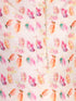 VASTRAMAY Multicolor-Base-White Floral Printed Cotton Linen Siblings Set