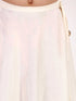 Vastramay Girl's Viscose Crop Top Skirt And Drape Dupatta Set