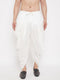 Vastramay Men's White Dhoti Pants