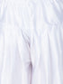 VASTRAMAY Men's White Satin Dhoti