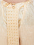 Vastramay Men's Gold Embroidred Dhoti