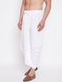 Vastramay Men's White Traditional Dhoti