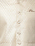 VM By VASTRAMAY Men's Cream Silk Blend Jacket With Kurta Pyjama Set