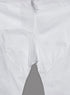 Vastramay Men's White Cotton Blend Kurta, Ethnic Jacket and Pyjama Set
