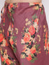 Vastramay Men's Green Twill Jacket, Printed Kurta and Pyjama Set