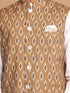 Vastramay Men's Multicolour-Base-Green Cotton Nehru Jacket With White Cotton Pant