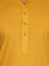 Vastramay Men's Green Jacquard Nehru Jacket with Kurta Pyjama Set