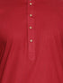 Vastramay Men's Yellow Jacquard Nehru Jacket with Kurta Pyjama Set